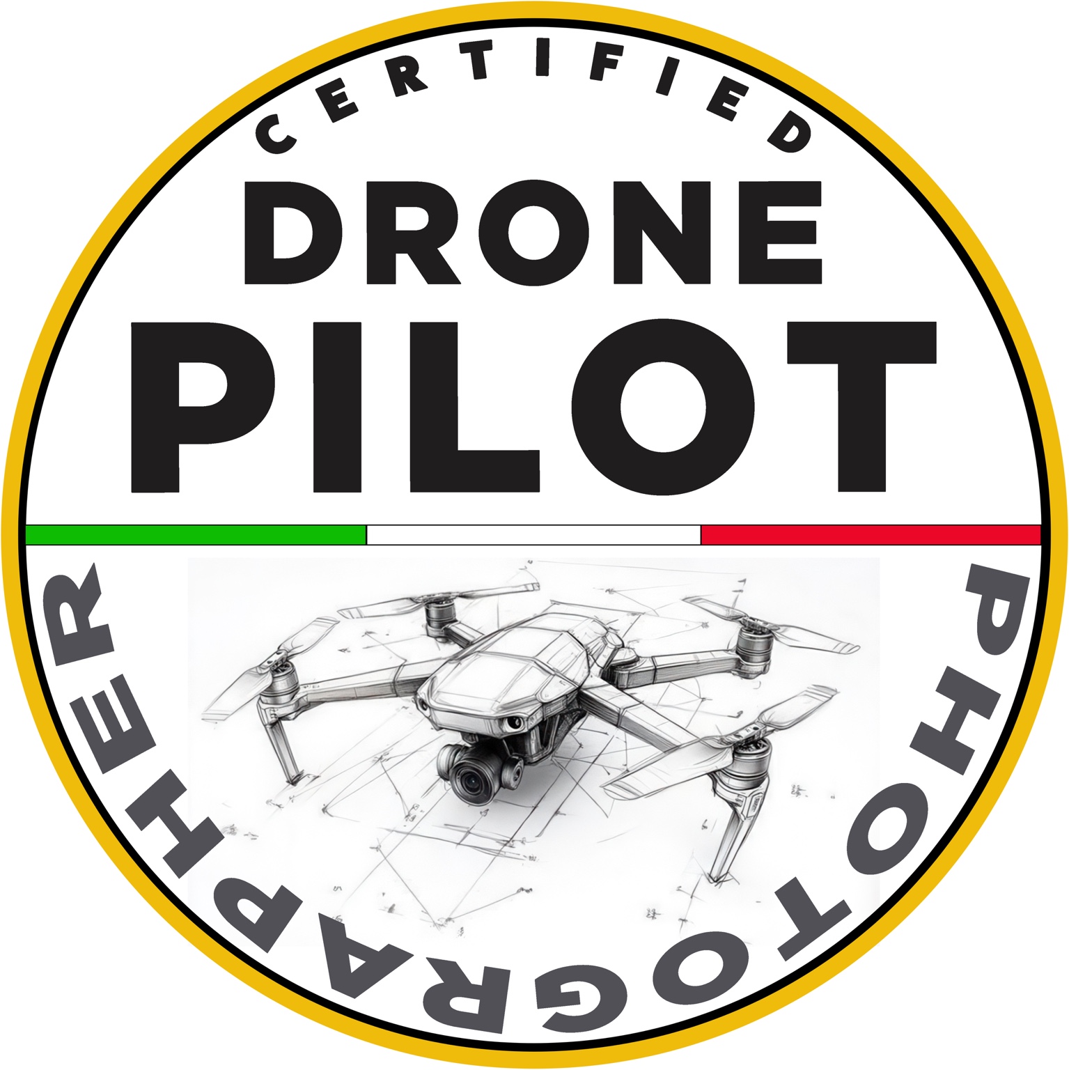 Emblema Drone Pilot Photographer